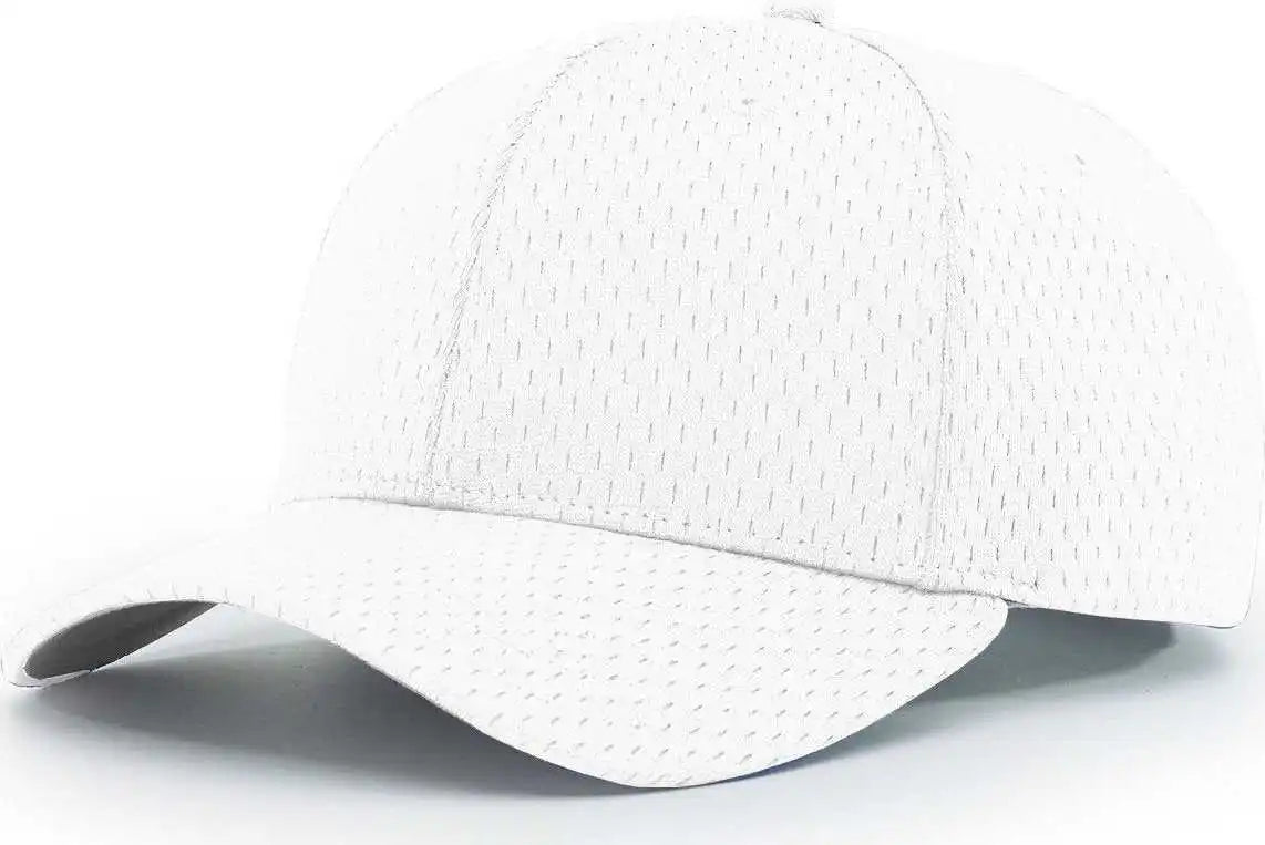 Richardson 414 Pro Mesh Adjustable Caps - White - Sm