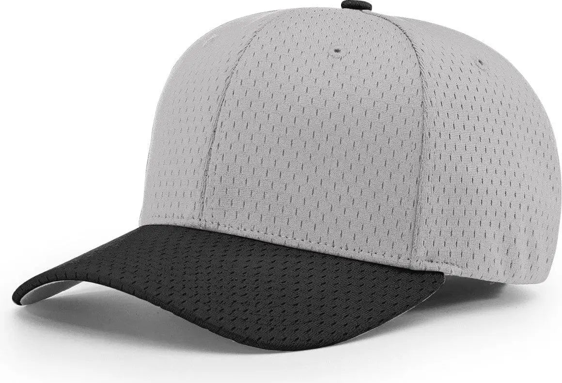 Richardson 495 Pro Mesh R-flex Cap - Gray Black - Lg-xl
