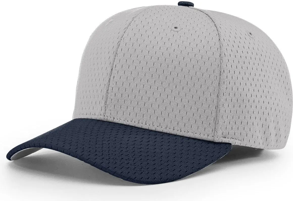 Richardson 495 Pro Mesh R-flex Cap - Gray Navy