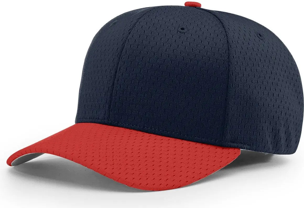 Richardson 495 Pro Mesh R-flex Cap - Navy Red