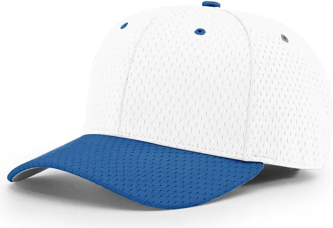 Richardson 495 Pro Mesh R-flex Cap - White Royal