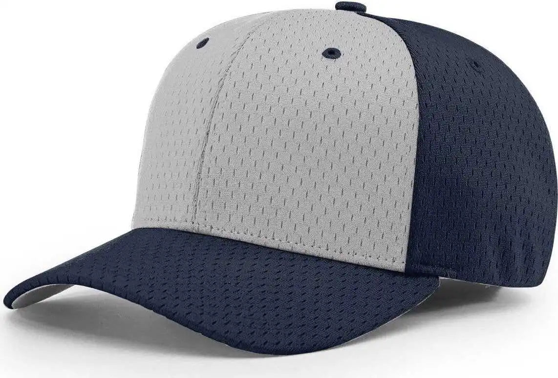 Richardson 495 Pro Mesh R-flex Caps - Alternate Grey Navy - Gray / Sm