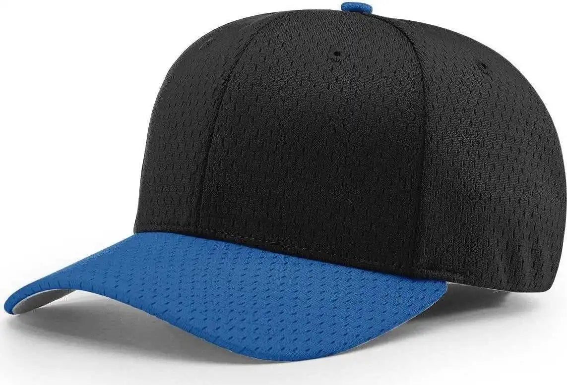 Richardson 495 Pro Mesh R-flex Caps - Black Royal - Sm