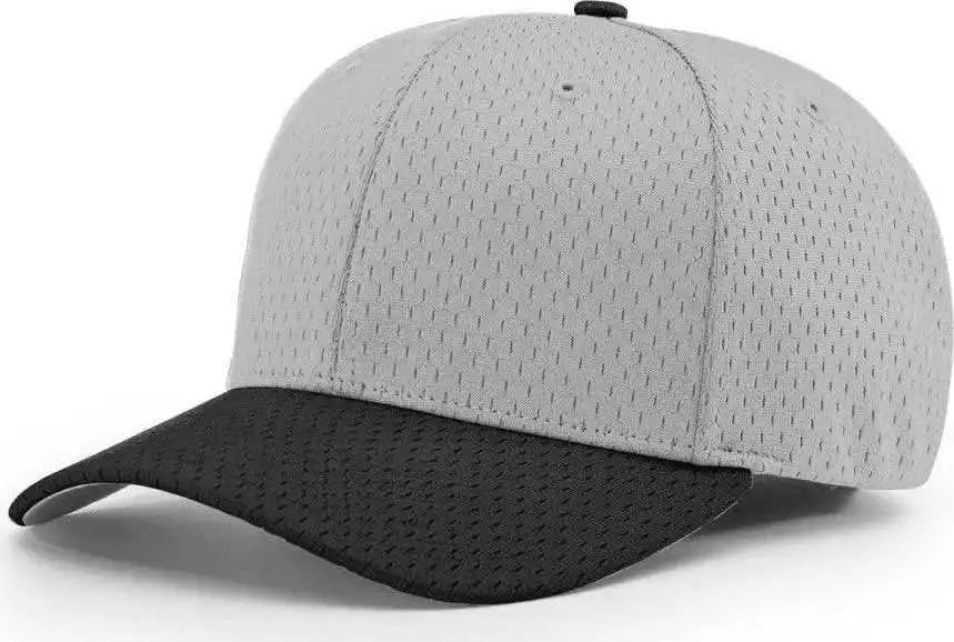Richardson 495 Pro Mesh R-flex Caps - Grey Black - Gray / Sm