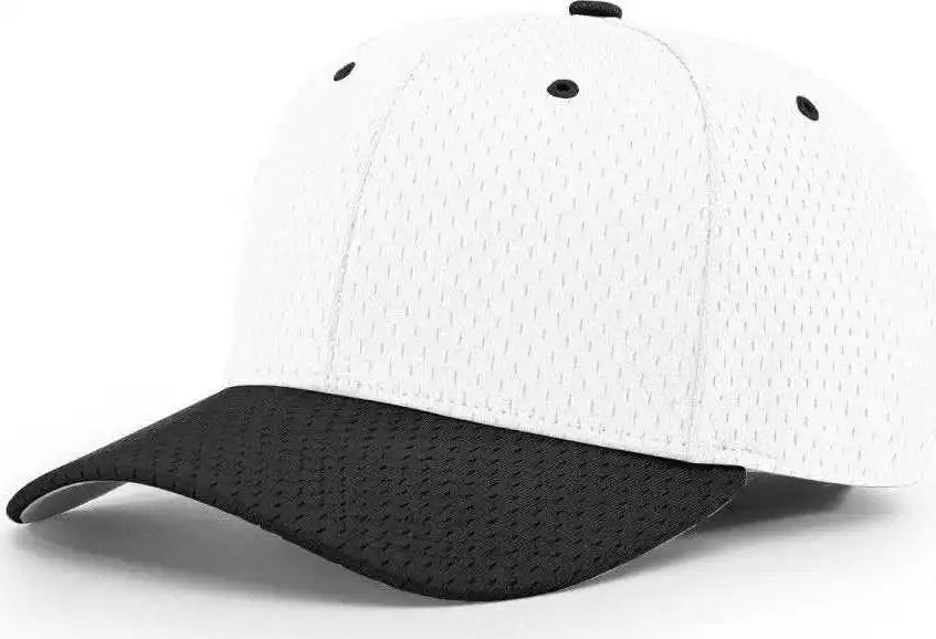 Richardson 495 Pro Mesh R-flex Caps - White Black - Sm