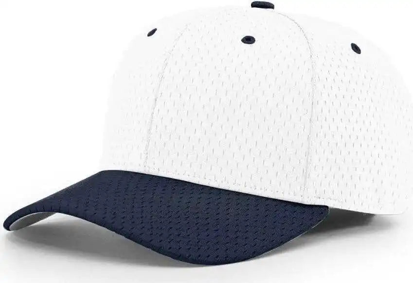 Richardson 495 Pro Mesh R-flex Caps - White Navy - Sm