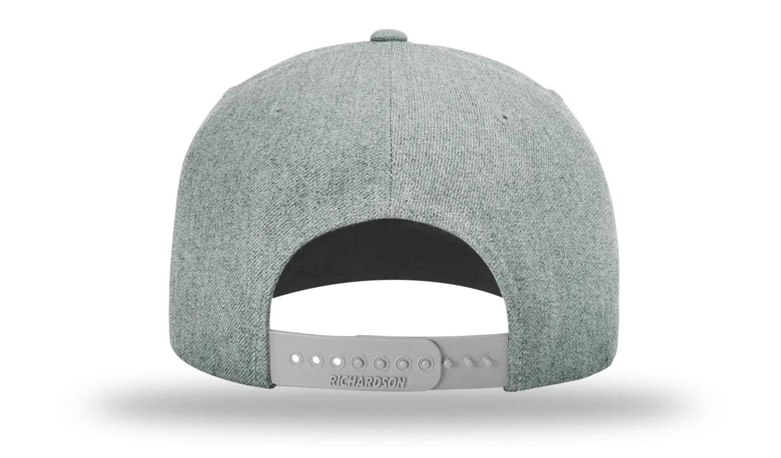 Richardson 510 Acrylic-wool Blend Flatbill Snapback Cap - Heather Gray - Osfm