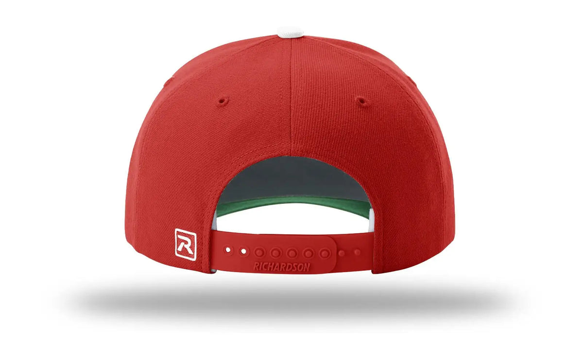 Richardson 512 Surge Adjustable Cap - Red White - Md/lg
