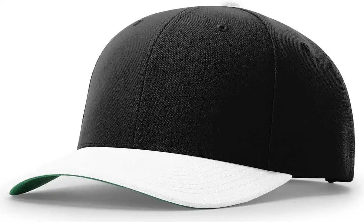 Richardson 512 Surge Snapback Caps Black White / Md Lg