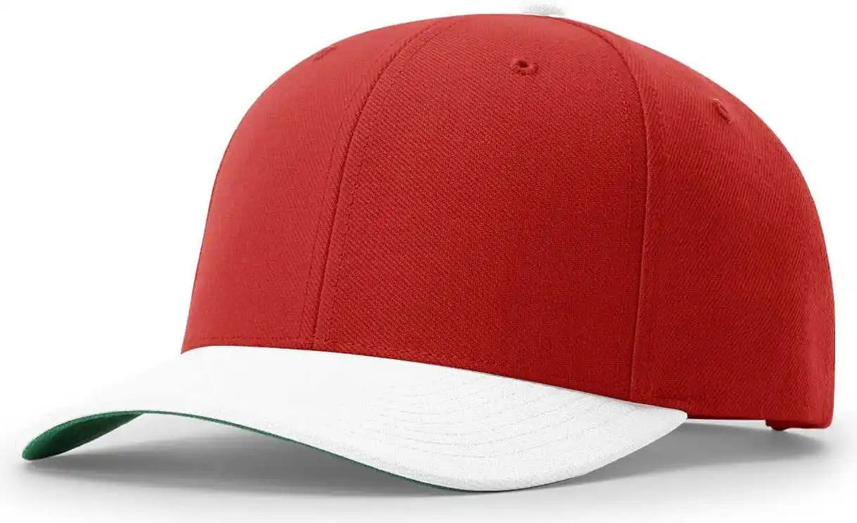 Richardson 512 Surge Snapback Caps Red White / Md Lg