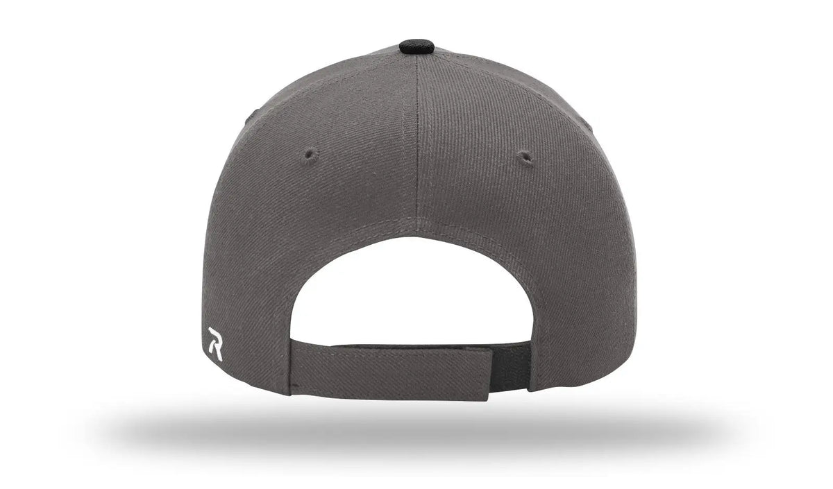 Richardson 514 Surge Adjustable Cap - Charcoal Black - Dark Gray / Md-lg