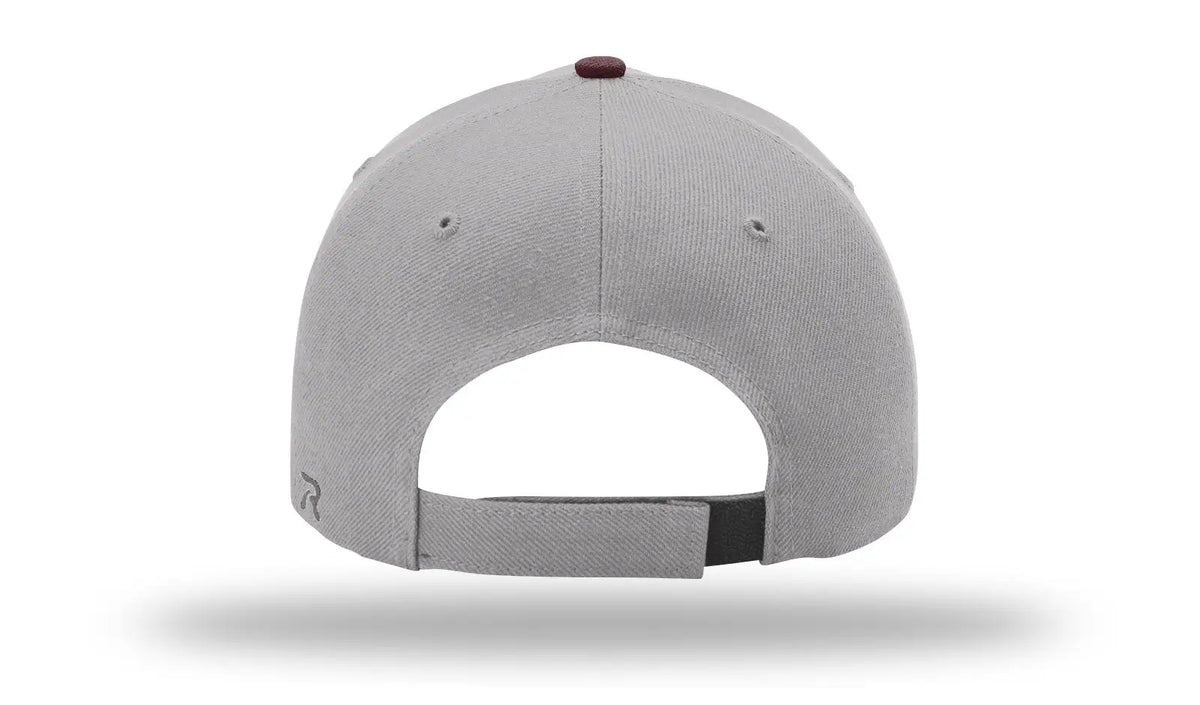 Richardson 514 Surge Adjustable Cap - Gray Maroon