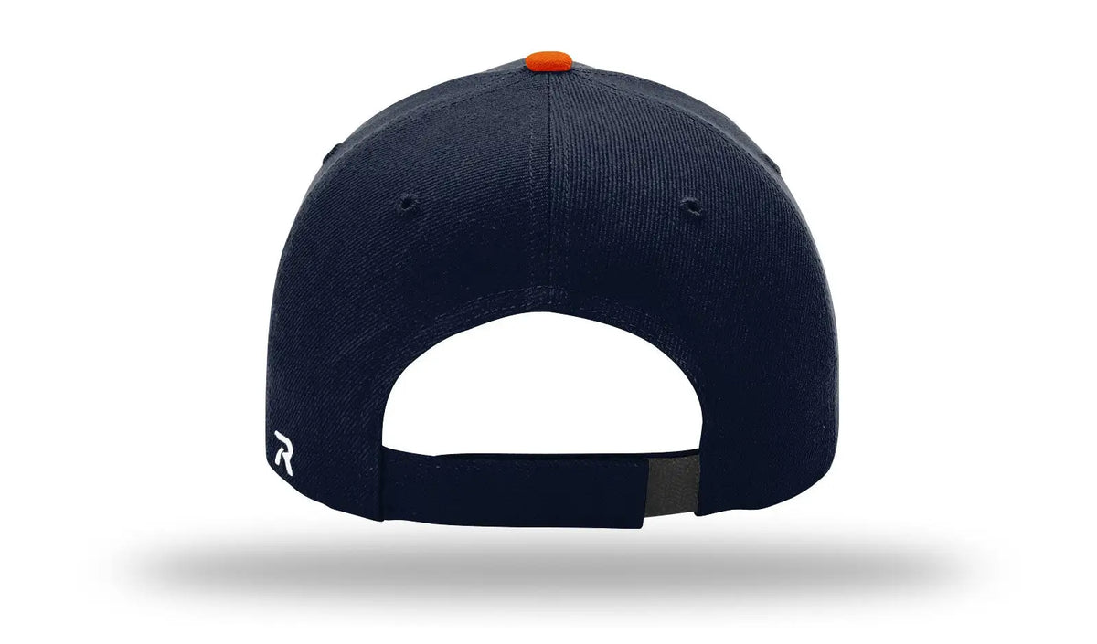 Richardson 514 Surge Adjustable Cap - Navy Orange