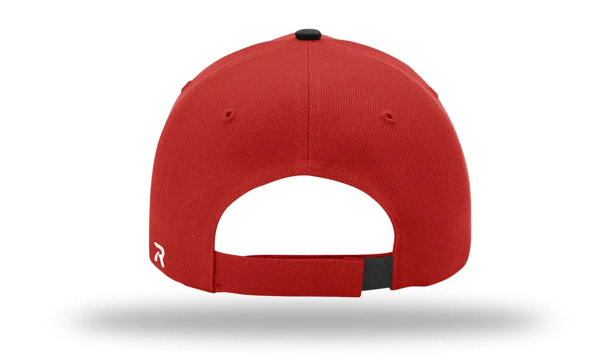 Richardson 514 Surge Adjustable Cap - Red Black