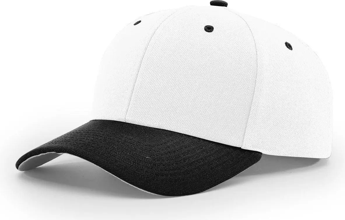 Richardson 514 Surge Adjustable Cap - White Black - s