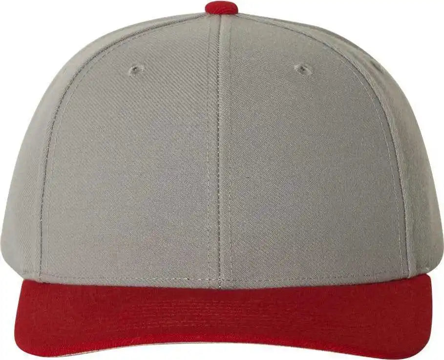 Richardson 514 Surge Adjustable Caps - Gray Red - Sm