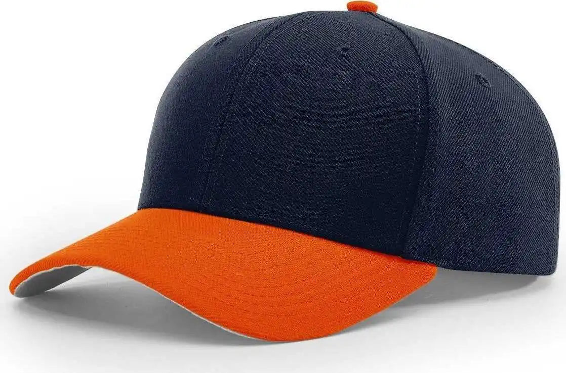 Richardson 514 Surge Adjustable Caps Navy Orange / Sm