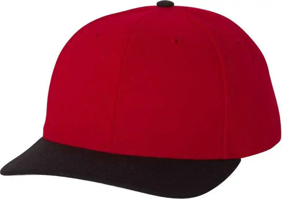 Richardson 514 Surge Adjustable Caps Red Black / Sm
