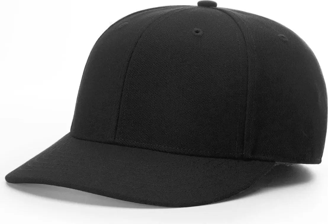 Richardson 543 Umpire Surge 2 1/2 Cap - 6 Stitch R-flex - Black - Lg-xl