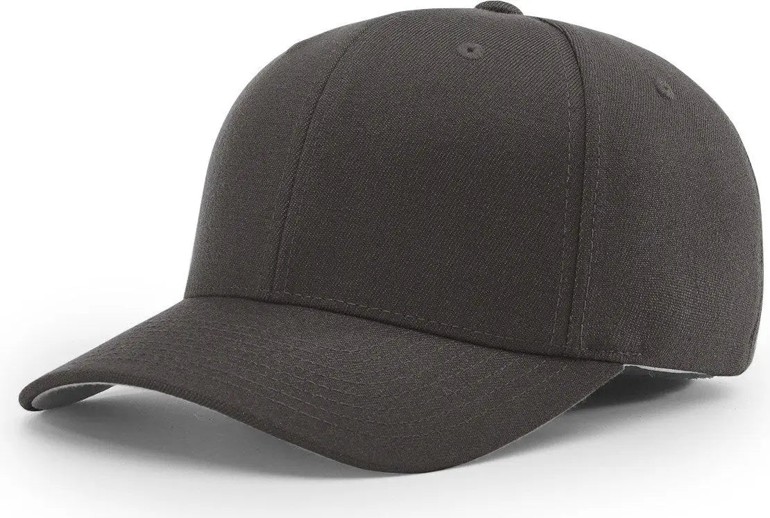 Richardson 585 Acrylic-wool Blend R-flex Cap - Charcoal - Dark Gray / Lg-xl