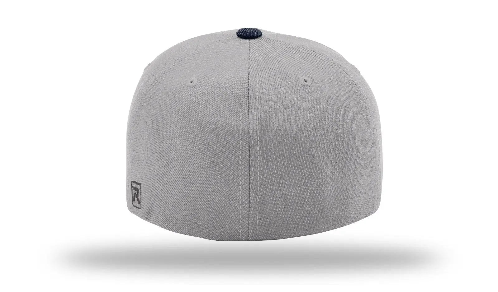 Richardson 585 Acrylic-wool Blend R-flex Cap - Gray Navy - Lg-xl