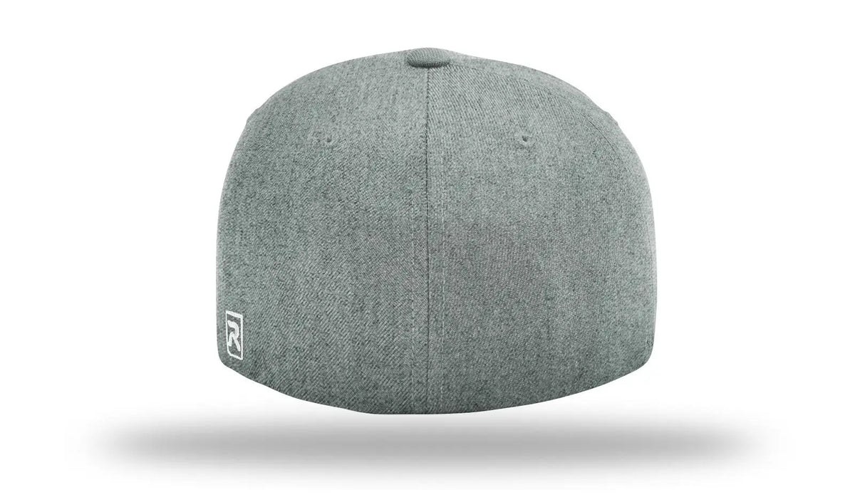 Richardson 585 Acrylic-wool Blend R-flex Cap - Heather Gray