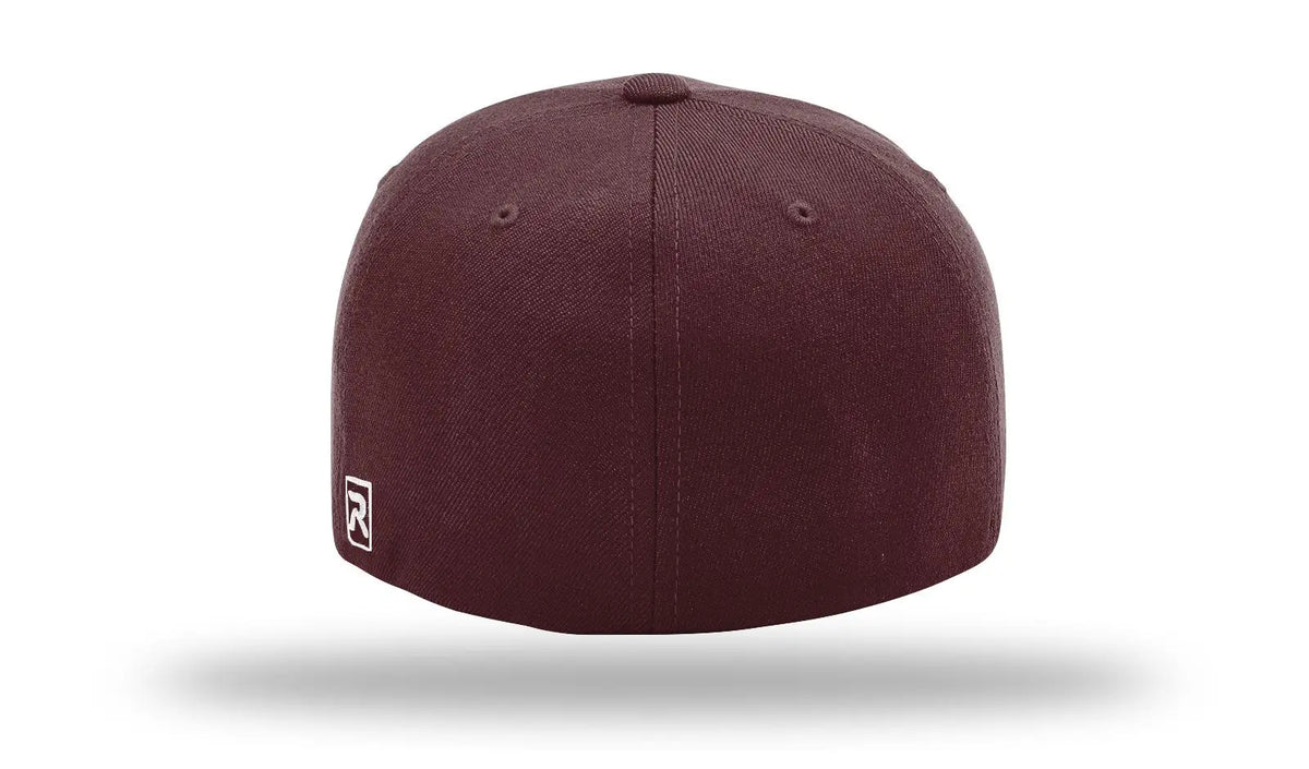 Richardson 585 Acrylic-wool Blend R-flex Cap - Maroon
