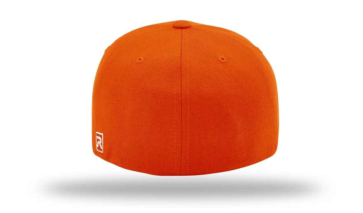 Richardson 585 Acrylic-wool Blend R-flex Cap - Orange