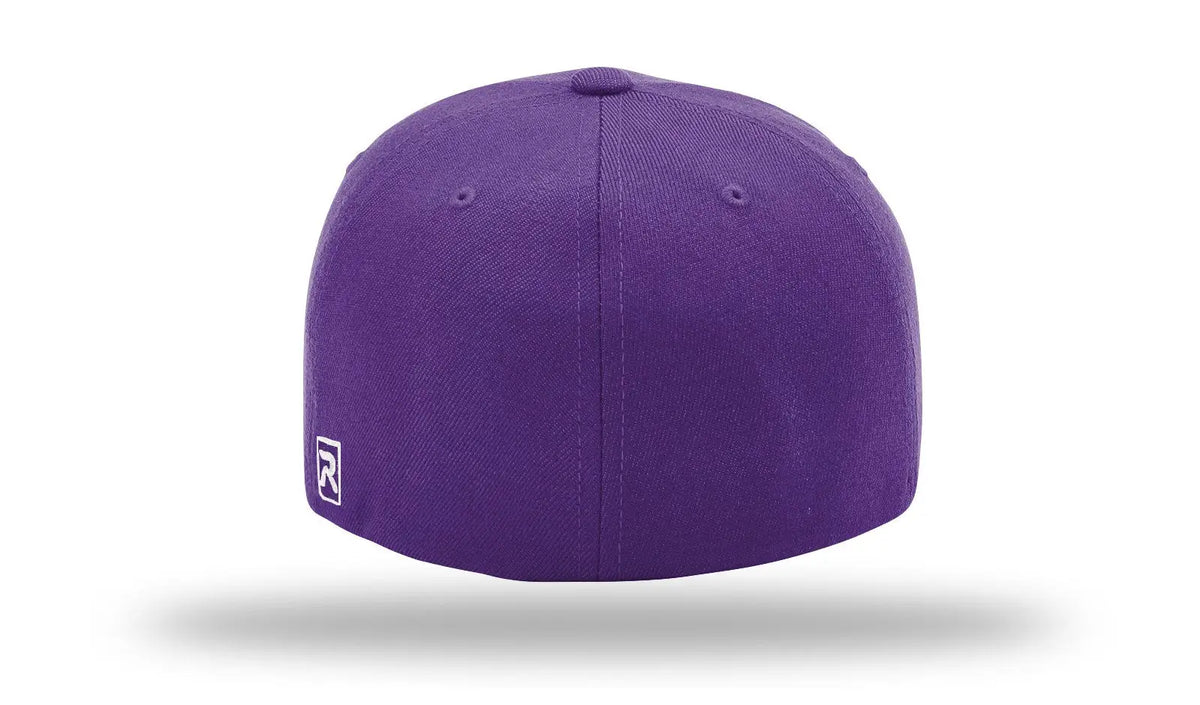 Richardson 585 Acrylic-wool Blend R-flex Cap - Purple