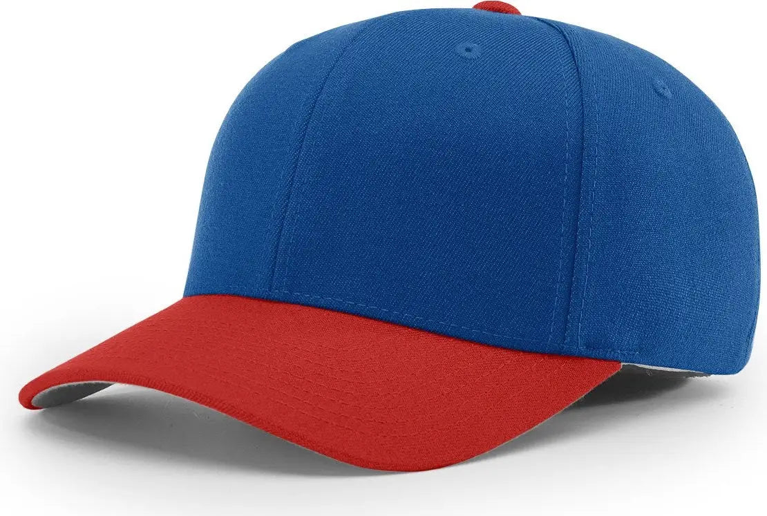 Richardson 585 Acrylic-wool Blend R-flex Cap - Royal Red