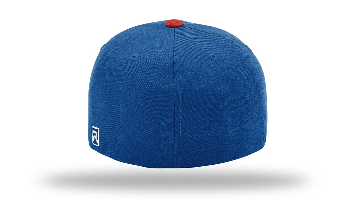 Richardson 585 Acrylic-wool Blend R-flex Cap - Royal Red