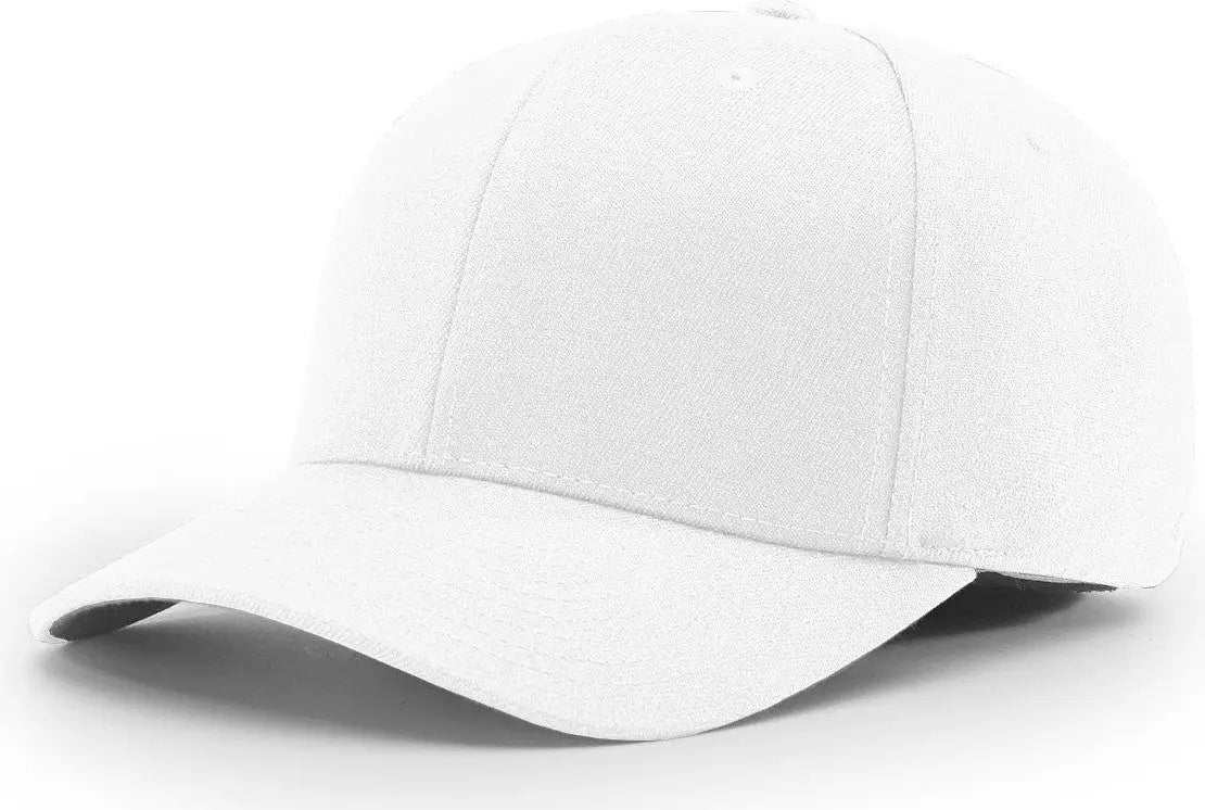 Richardson 585 Acrylic-wool Blend R-flex Cap - White