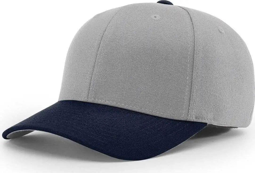 Richardson 585 Wool Blend R-flex Caps - Grey Navy - Gray / Sm