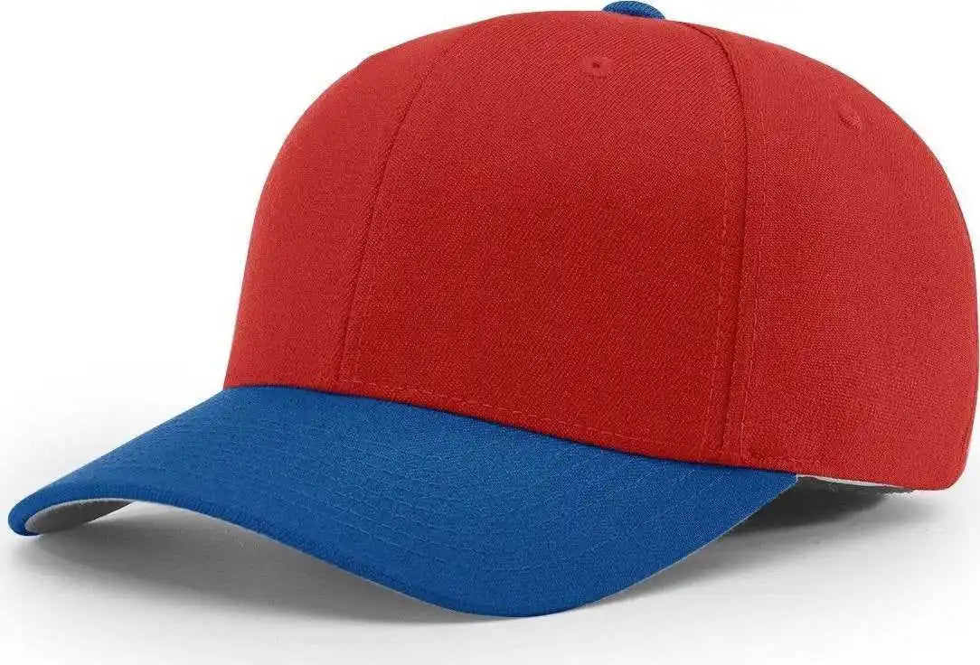 Richardson 585 Wool Blend R-flex Caps - Red Royal