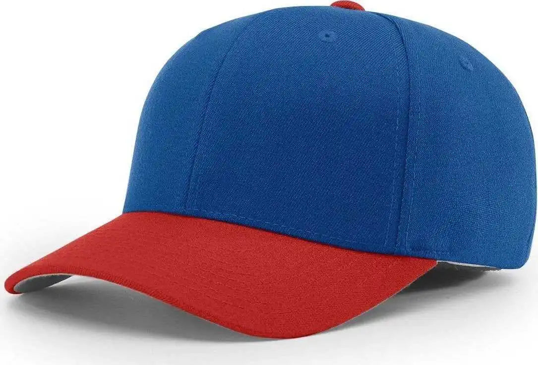 Richardson 585 Wool Blend R-flex Caps - Royal Red - Sm