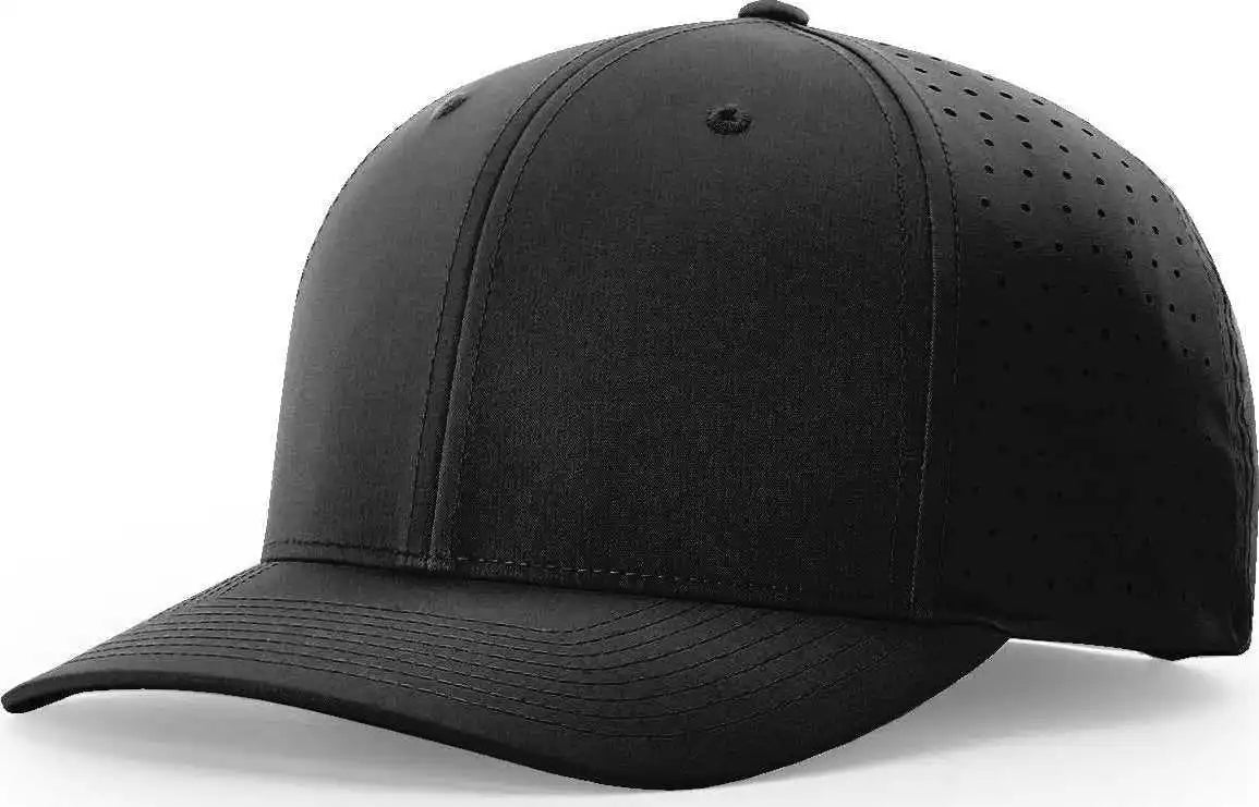 Richardson 632 Laser Perf r Flex Adjustable Caps Black / Sm