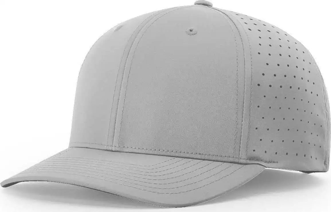 Richardson 632 Laser Perf r Flex Adjustable Caps Gray / Sm