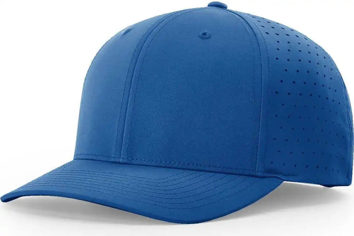 Richardson 632 Laser Perf r Flex Adjustable Caps Royal / Sm