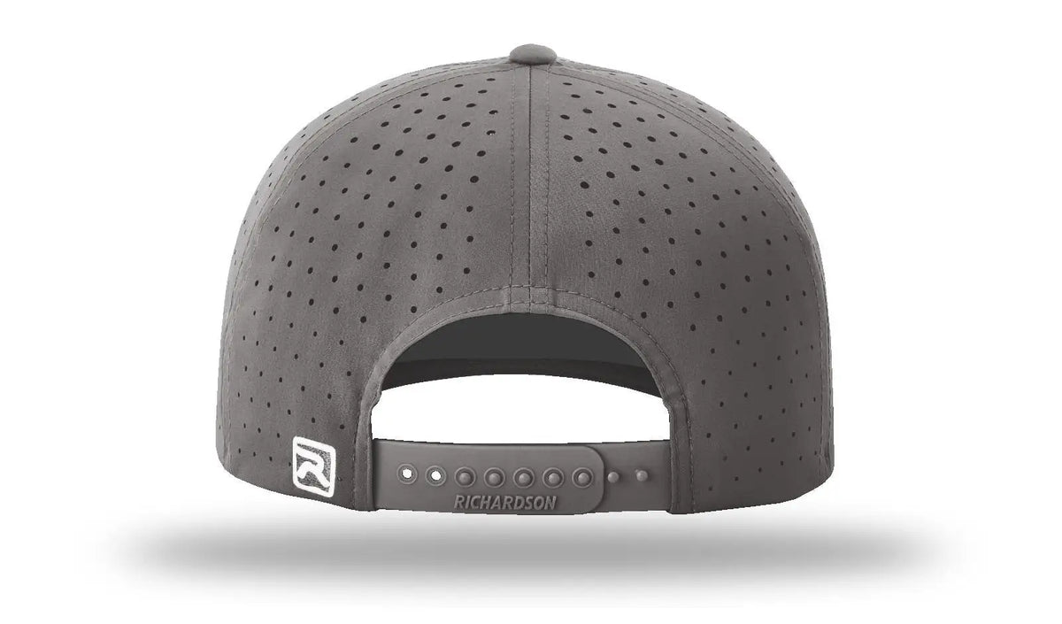 Richardson 632 Laser Perf R-flex Snapback Cap - Charcoal