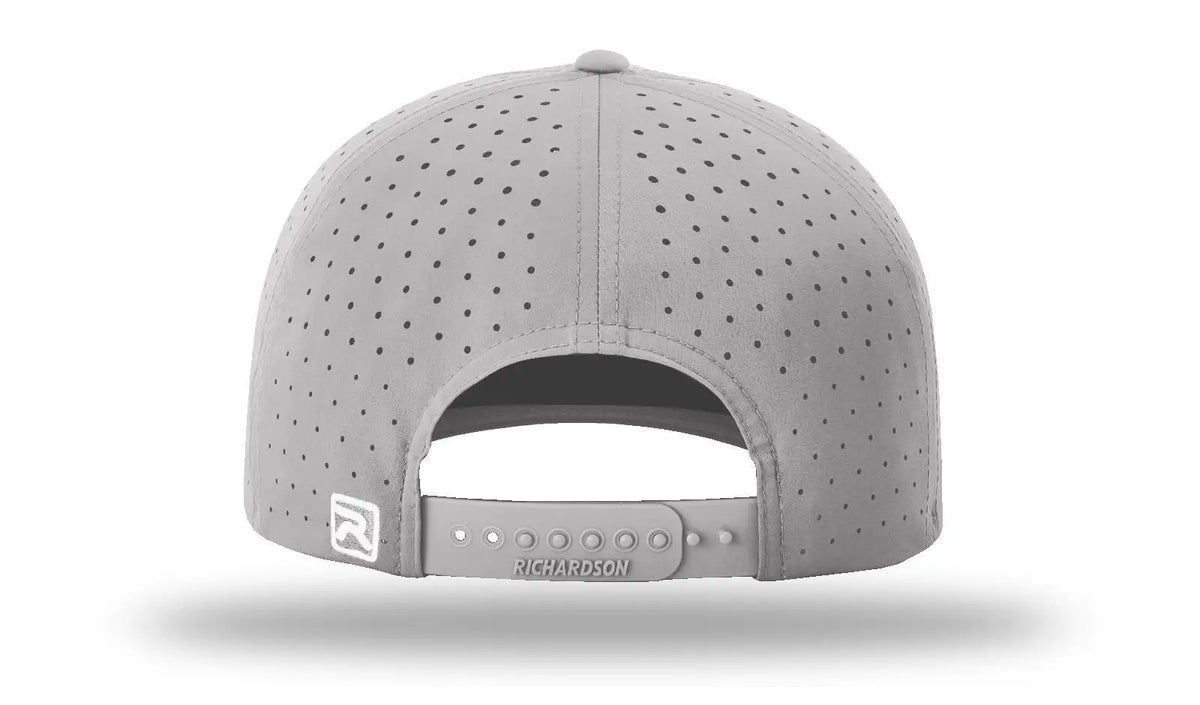 Richardson 632 Laser Perf R-flex Snapback Cap - Gray