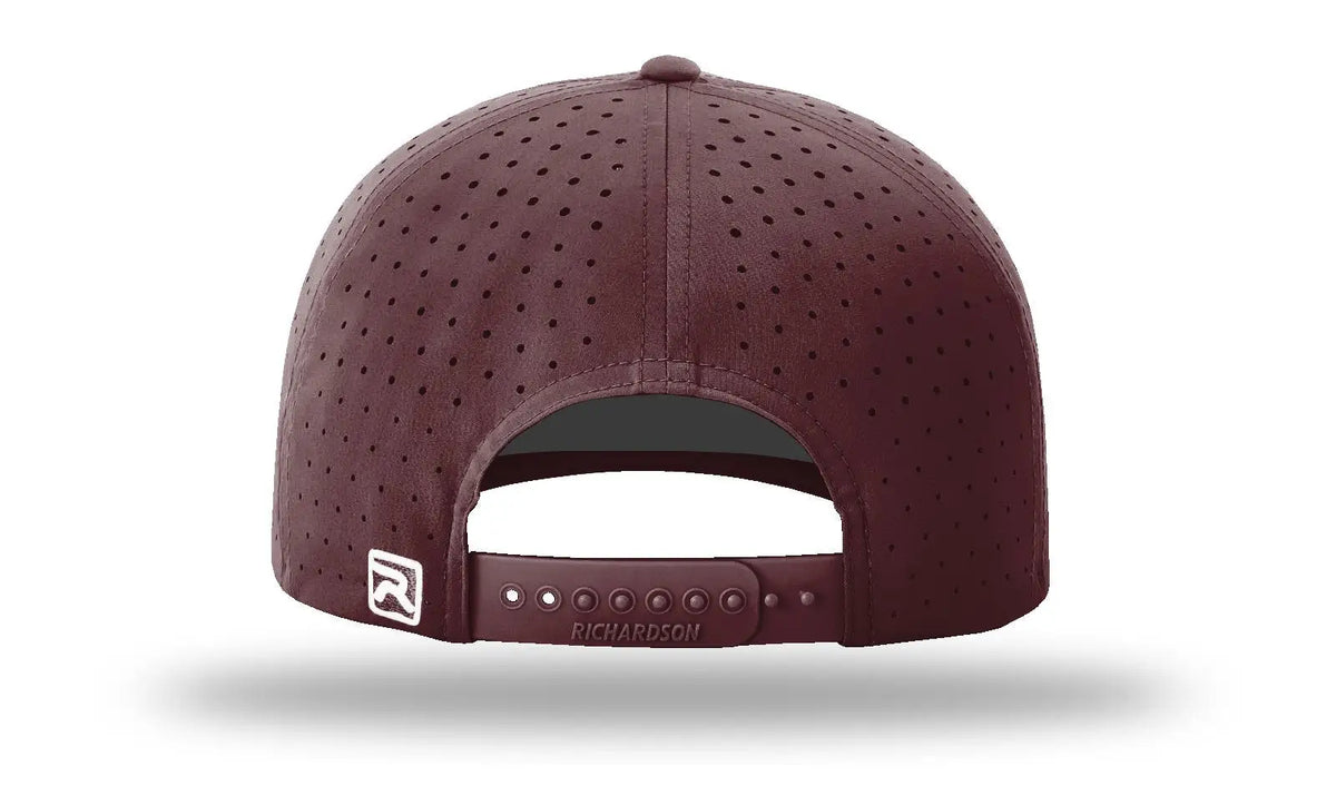 Richardson 632 Laser Perf R-flex Snapback Cap - Maroon