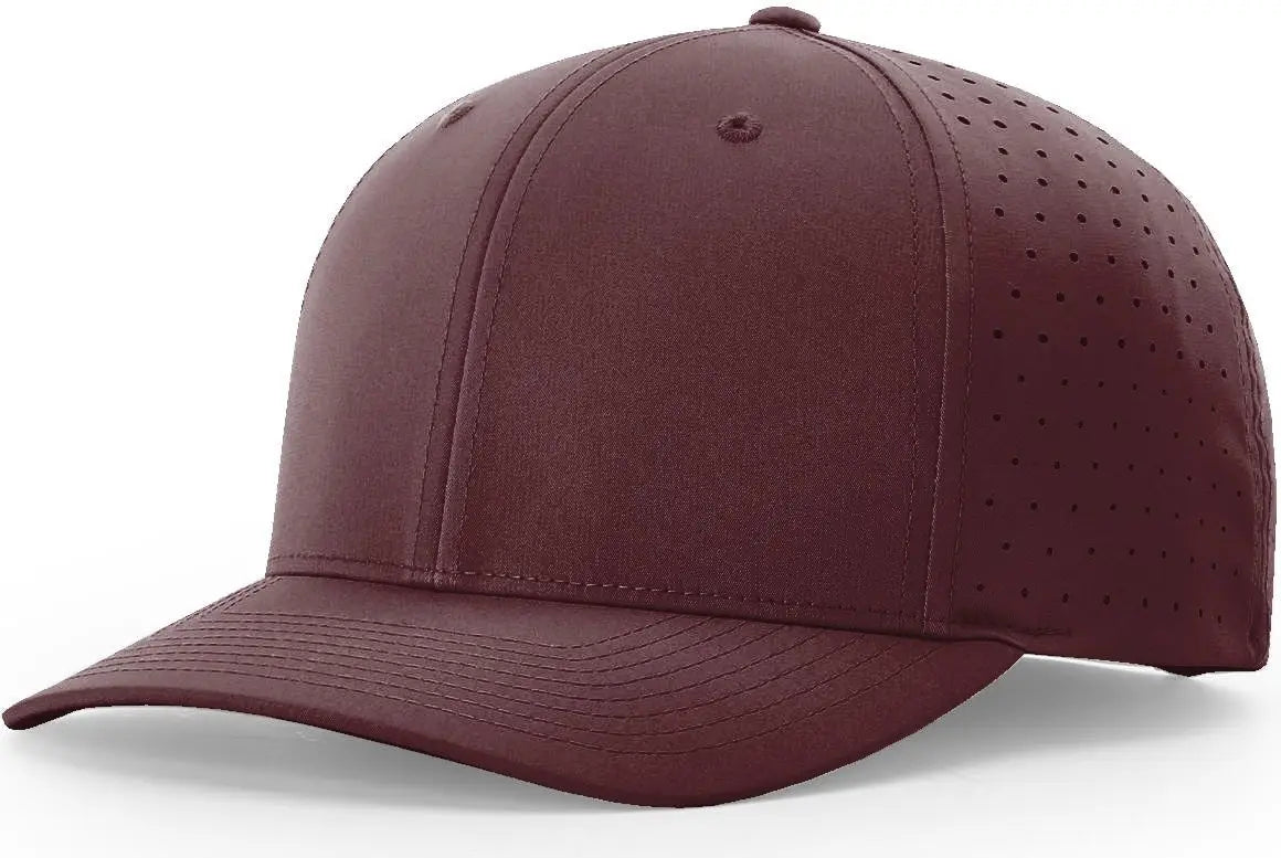 Richardson 632 Laser Perf R-flex Snapback Cap - Maroon - s