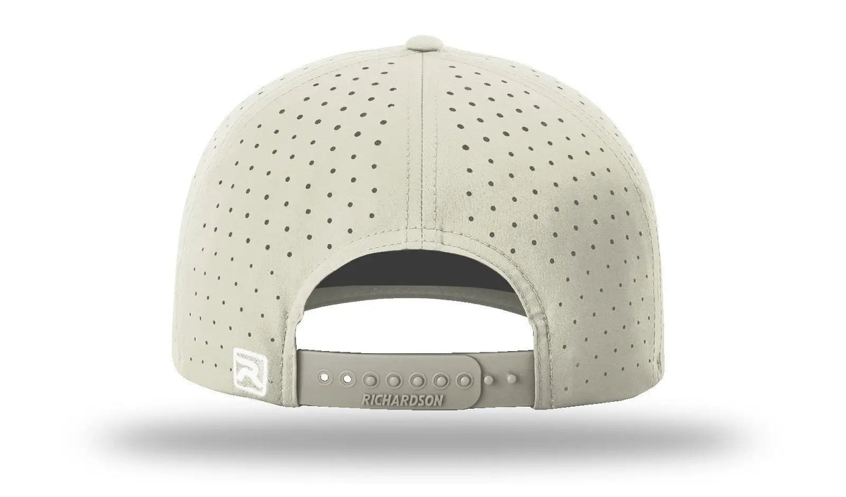 Richardson 632 Laser Perf R-flex Snapback Cap - Oat Milk