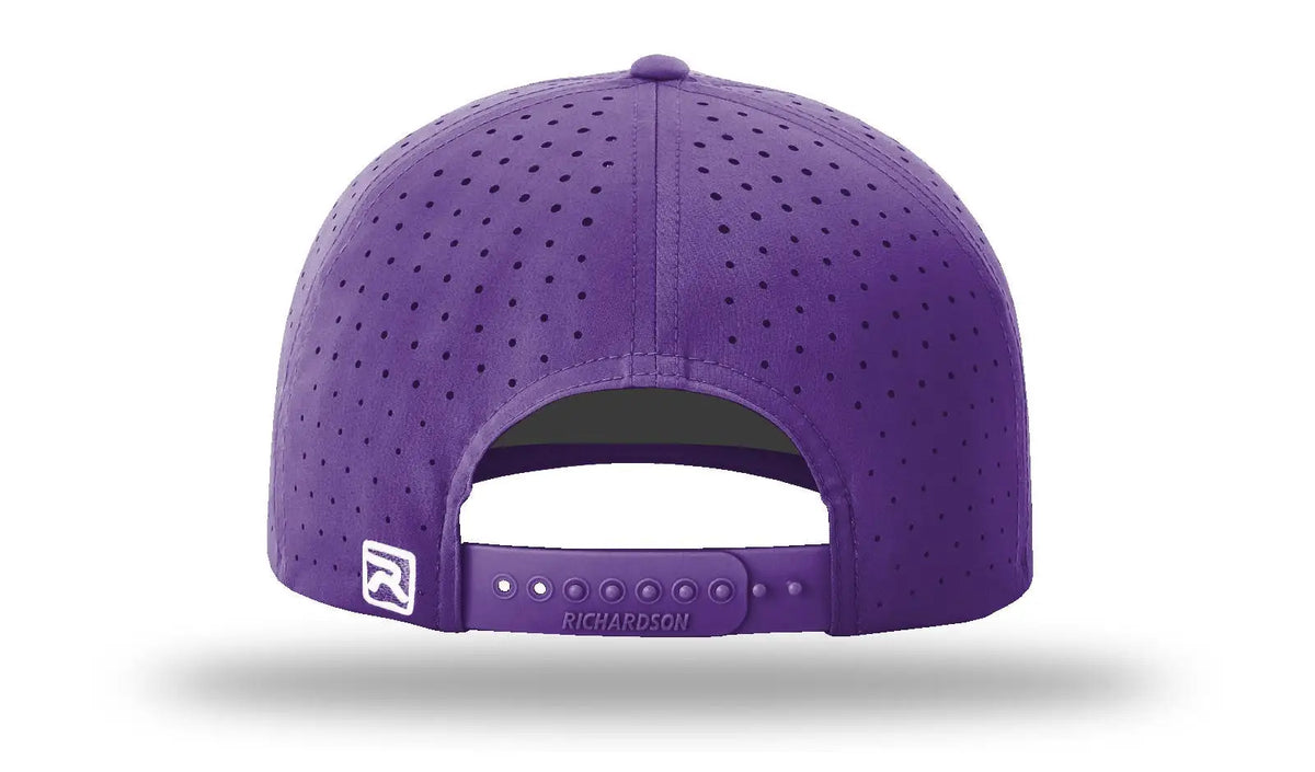 Richardson 632 Laser Perf R-flex Snapback Cap - Purple