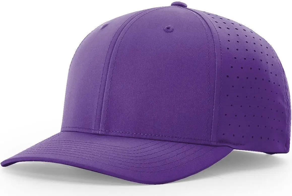 Richardson 632 Laser Perf R-flex Snapback Cap - Purple - s
