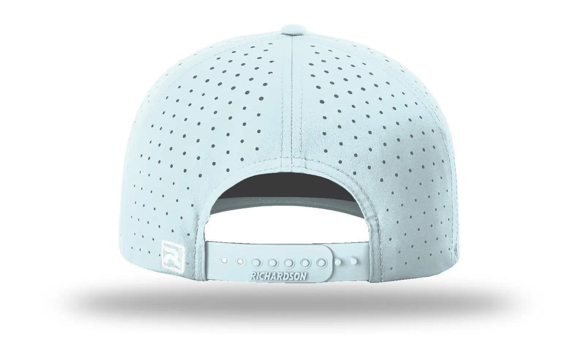 Richardson 632 Laser Perf R-flex Snapback Cap - Soft Blue