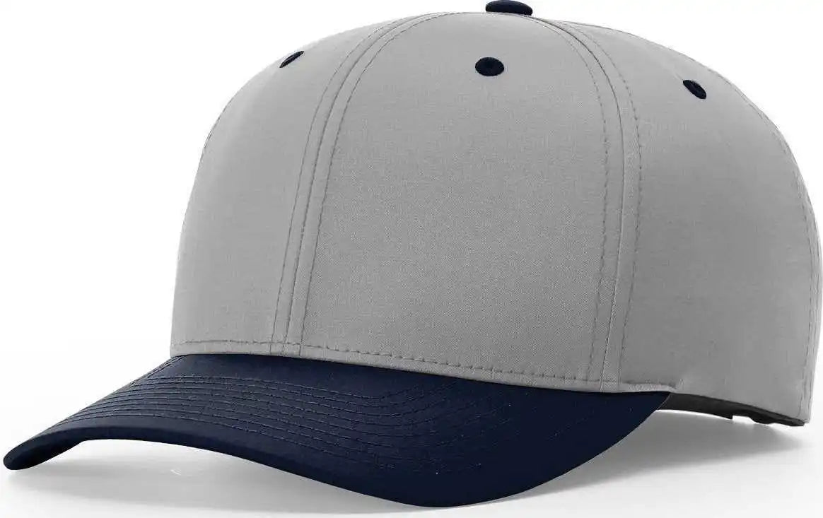Richardson 634 Lite R-flex Adjustable Hook and Loop Caps - Grey Navy - Gray / Sm