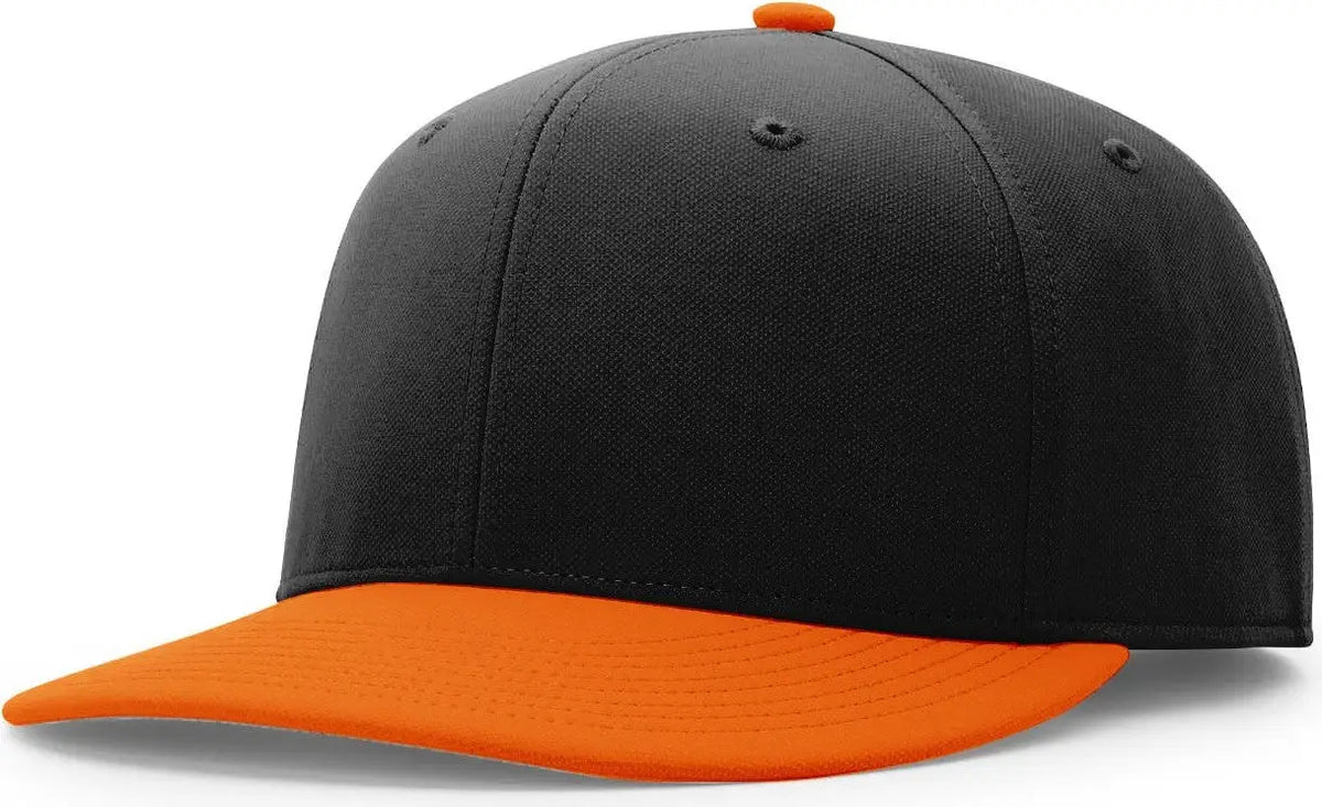 Richardson 675 Score R-flex Snapback - Black Orange - Black/orange / s