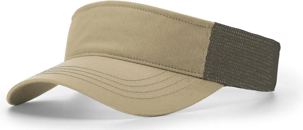 Richardson 712 Trucker Visor - Khaki Coffee - Osfm