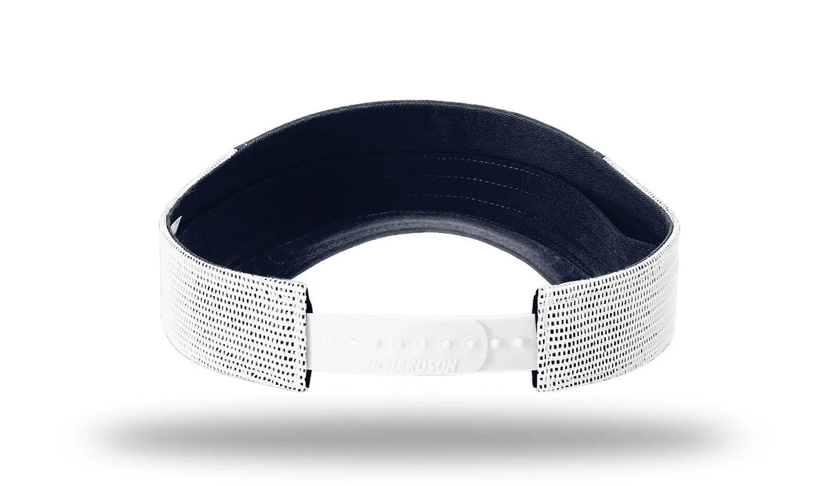 Richardson 712 Trucker Visor - Navy White - Osfm
